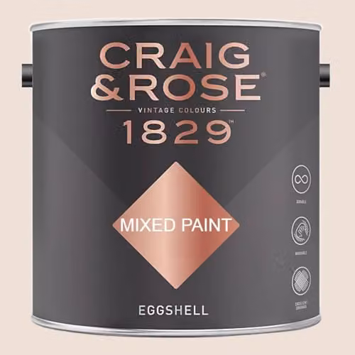 Craig & Rose 1829 Paint Stop Eggshell Pearl White 2.5l