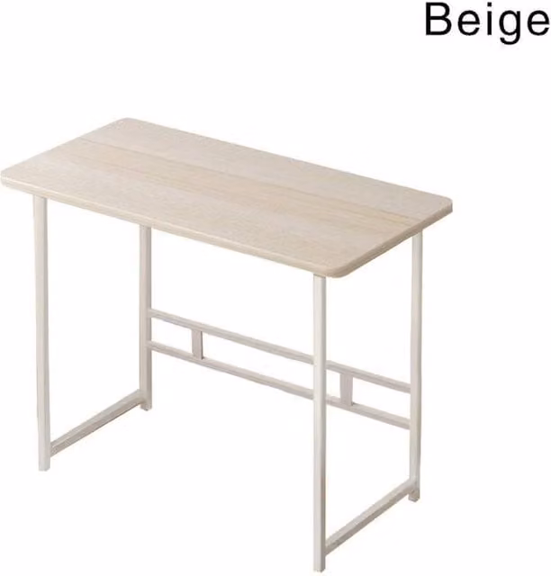 Kelvenix Minimalist Computer Desk in Beige – 1