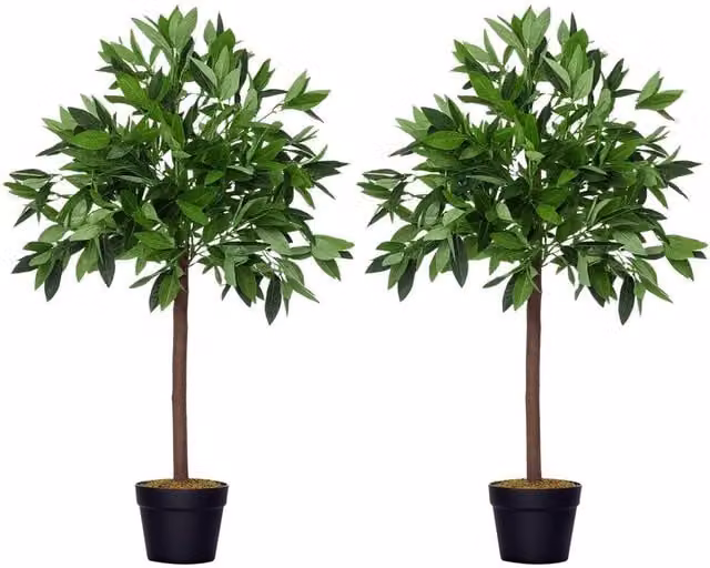 Nordara Green Artificial Palm Tree Faux Decor