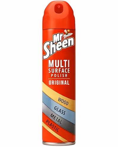 Mr Sheen Multi Surface Polish Spray, Original Scent, 250ml – 1