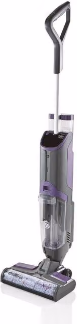Swan Dirtmaster Crossover All-in-One Wet Dry Vacuum Cleaner in Grey and Purple, Cordless with LED Display and Smart Home Integration – 1