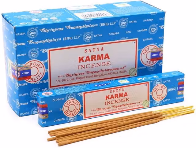 Satya Karma Sky Incense Sticks in Sky Blue