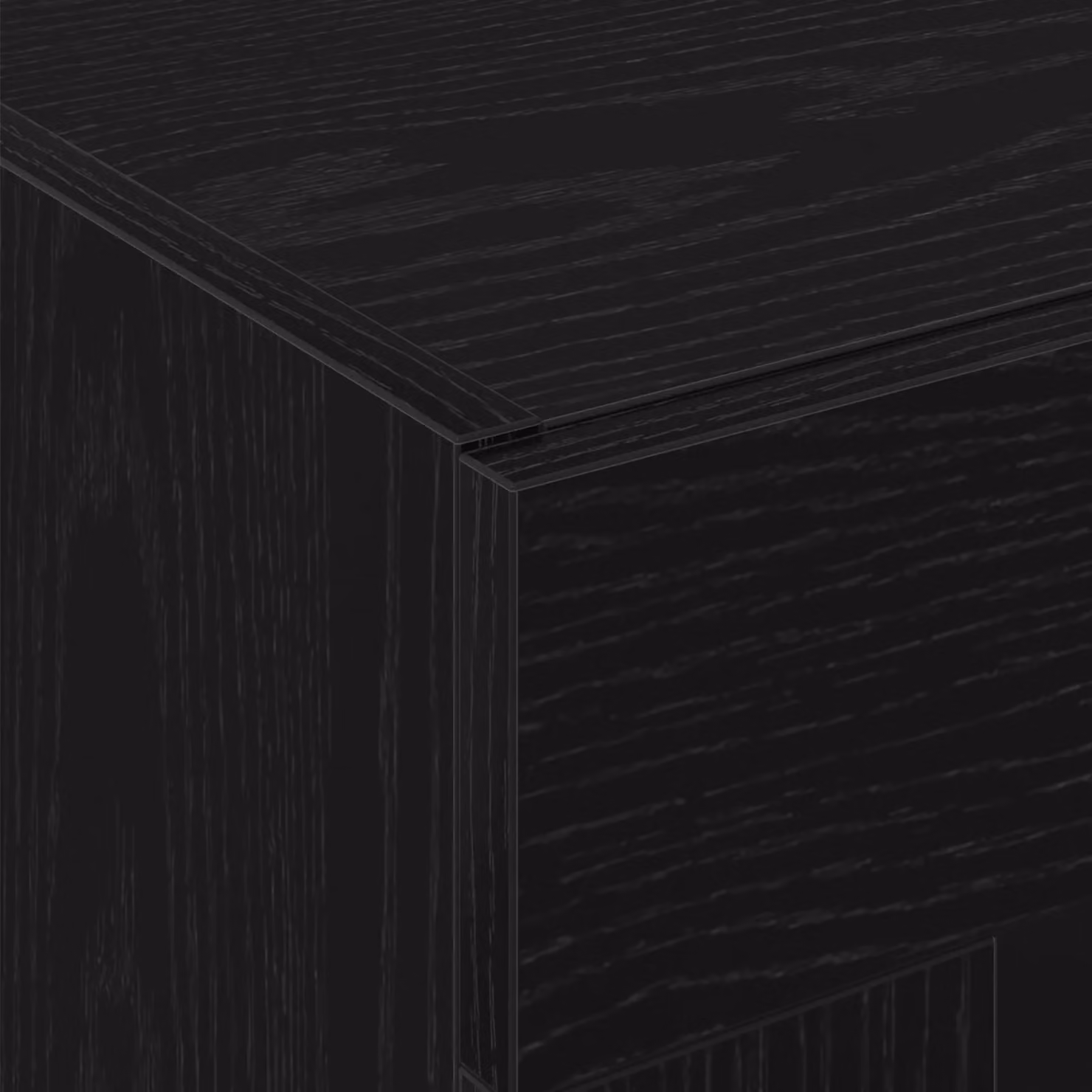 Berkfield Home Set of 2 Wall Mounted Cabinets in Black Oak with Glass Doors, W/D/H: 69.5 x 34 x 90 cm – 6