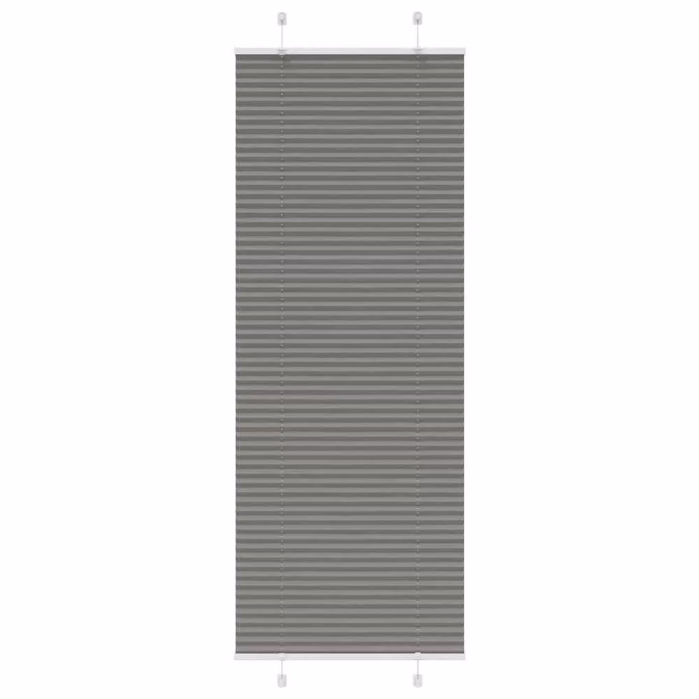 Berkfield Home Single Pleat Corded Blind in Anthracite Grey, W: 80 cm, H: 200 cm – 2