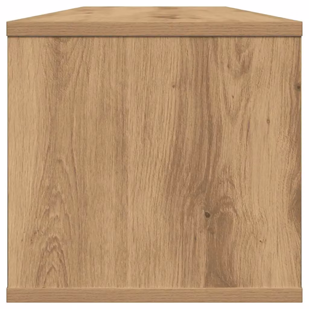 Berkfield Home Artisan Oak Wall Cabinet in Brown, W/D/H: 101 x 30 x 29 cm – 3