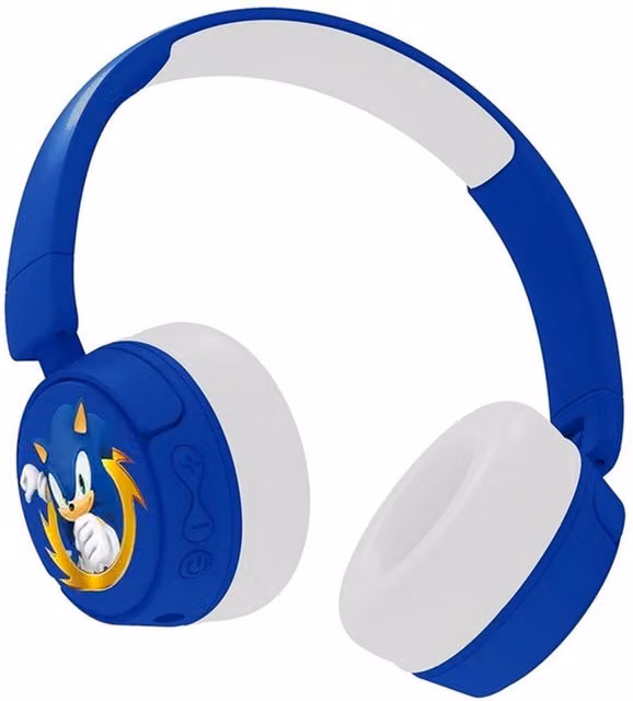 Sonic The Hedgehog Wireless Bluetooth Kids Headphones - Blue