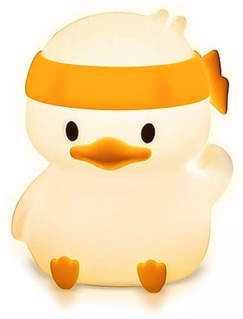 Groov-e LED Duck Night Light in Multi-coloured Yellow