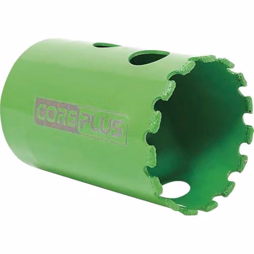 CorePlus Diamond Hole Saw 35mm in Green and Silver – 1
