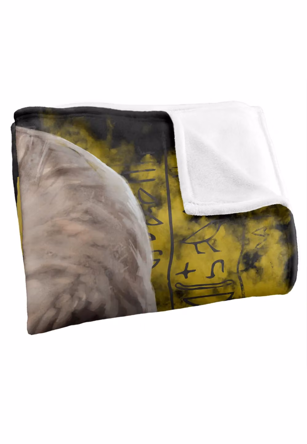 Universal Monsters The Mummy Silky Touch Super Soft Throw Blanket, White, W: 152.4 cm, D: 127.0 cm – 2