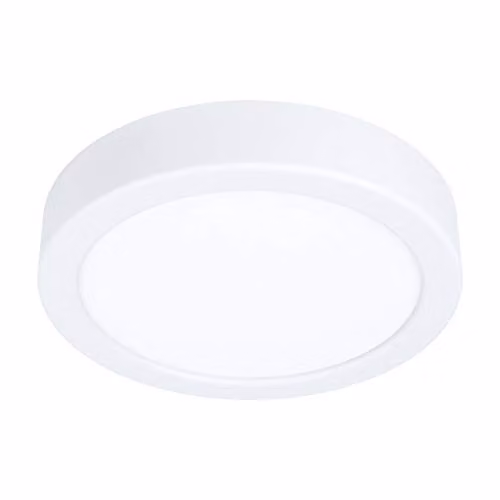 Loops Round Surface Mounted LED Wall and Ceiling Light, White, 160mm, 10.5W, 3000K Warm White