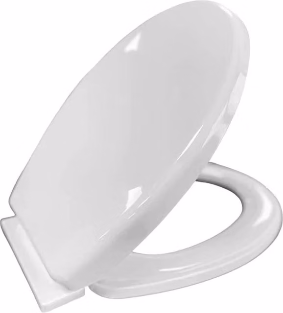 Nordara Universal Heavy Duty Toilet Seat with Quick Release and Soft Close in White – 1