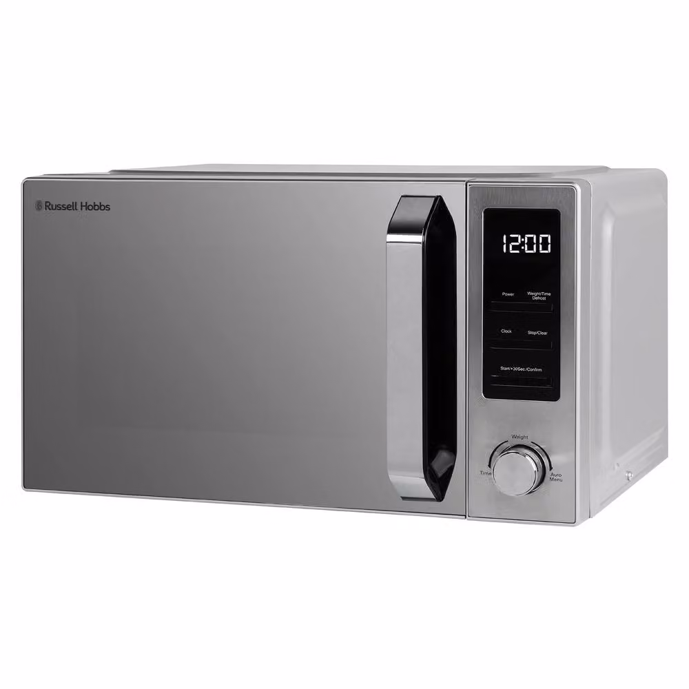 Russell Hobbs RHM2372 Digital Solo Microwave, 23L, 800W, Silver – 6