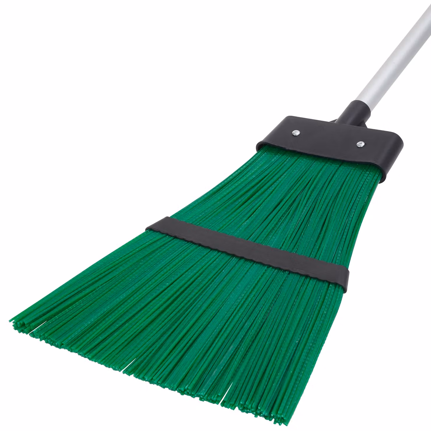 JVL Green Outdoor Garden Broom Brush with Telescopic Handle – 2