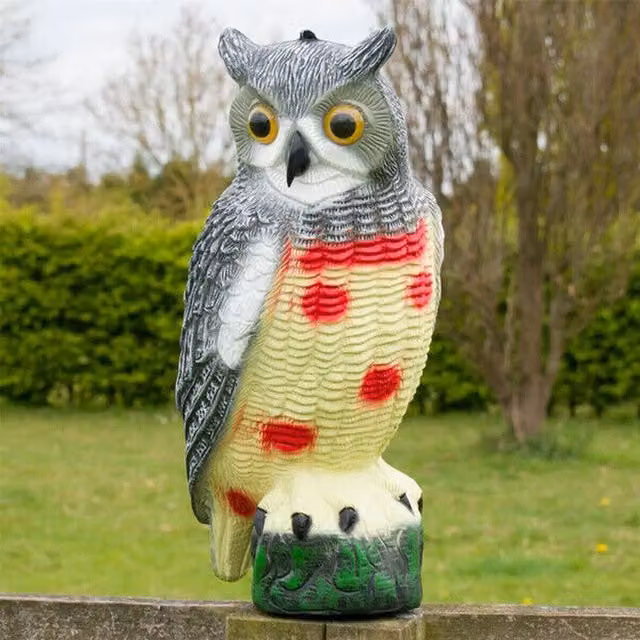 Garden Mile Multicolour Plastic Garden Bird Decoys, H: 40 cm, W: 19 cm