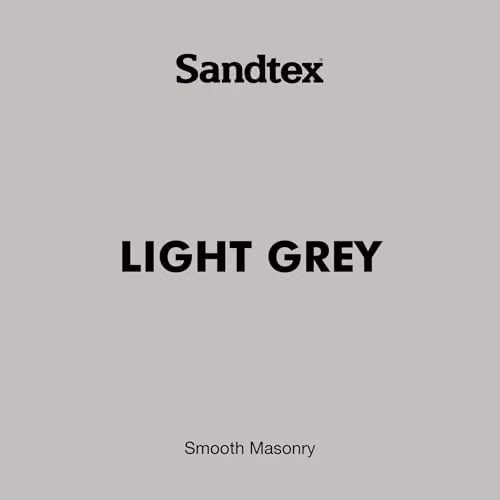 Sandtex Ultra Smooth Mould Resistant Masonry Paint, Grey, 5 l – 2