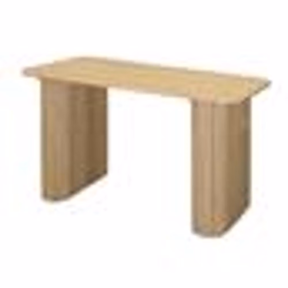 Home Source Monroe Modern Computer Office Desk in Brown W/D/H: 119 x 50 x 73.5 cm – 2