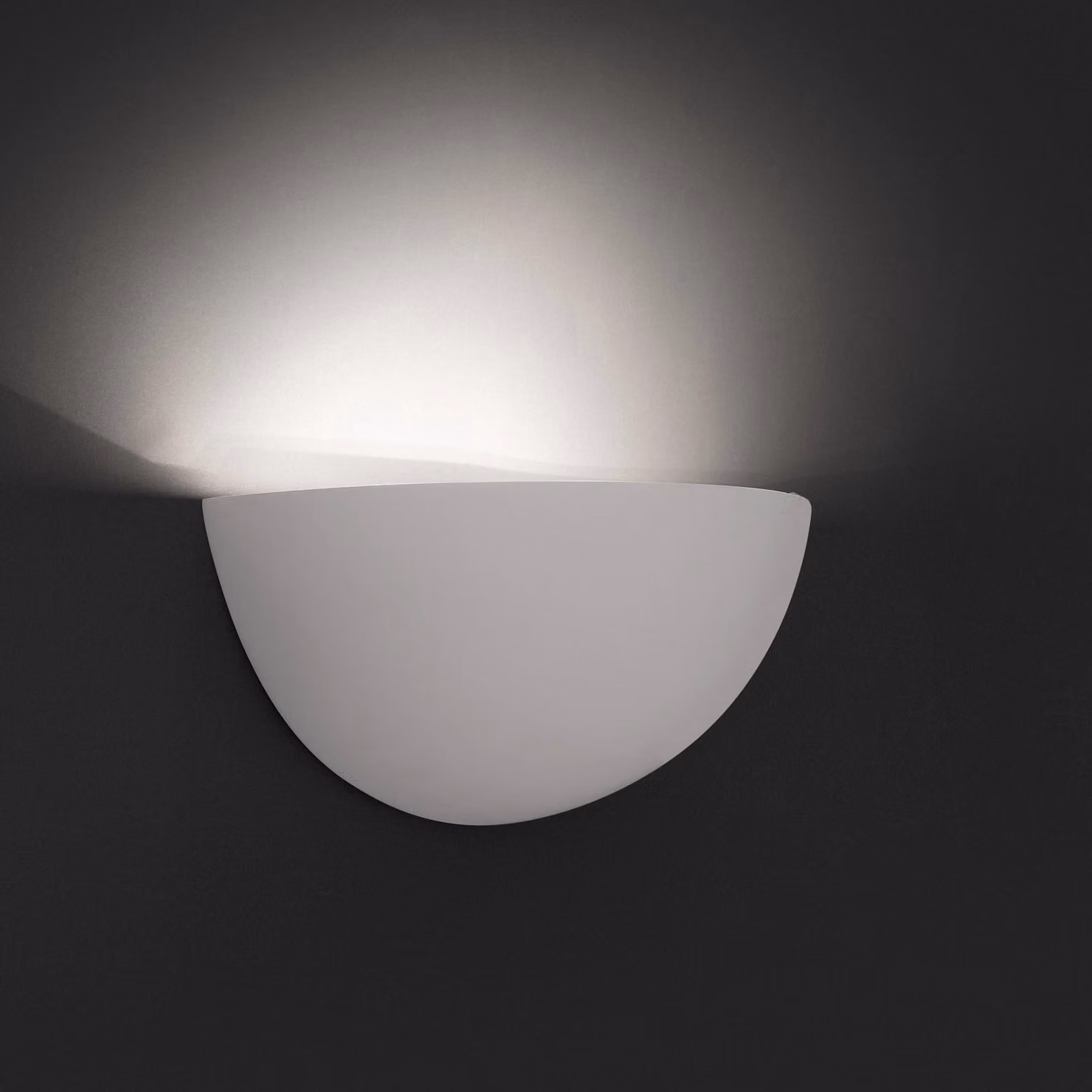Netlighting Snow White Plaster Indoor Wall Light with E14 Socket – 2
