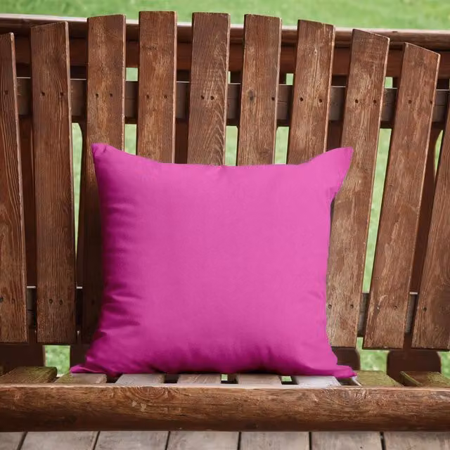 Roseley Pink Water Resistant Polyester Cushions