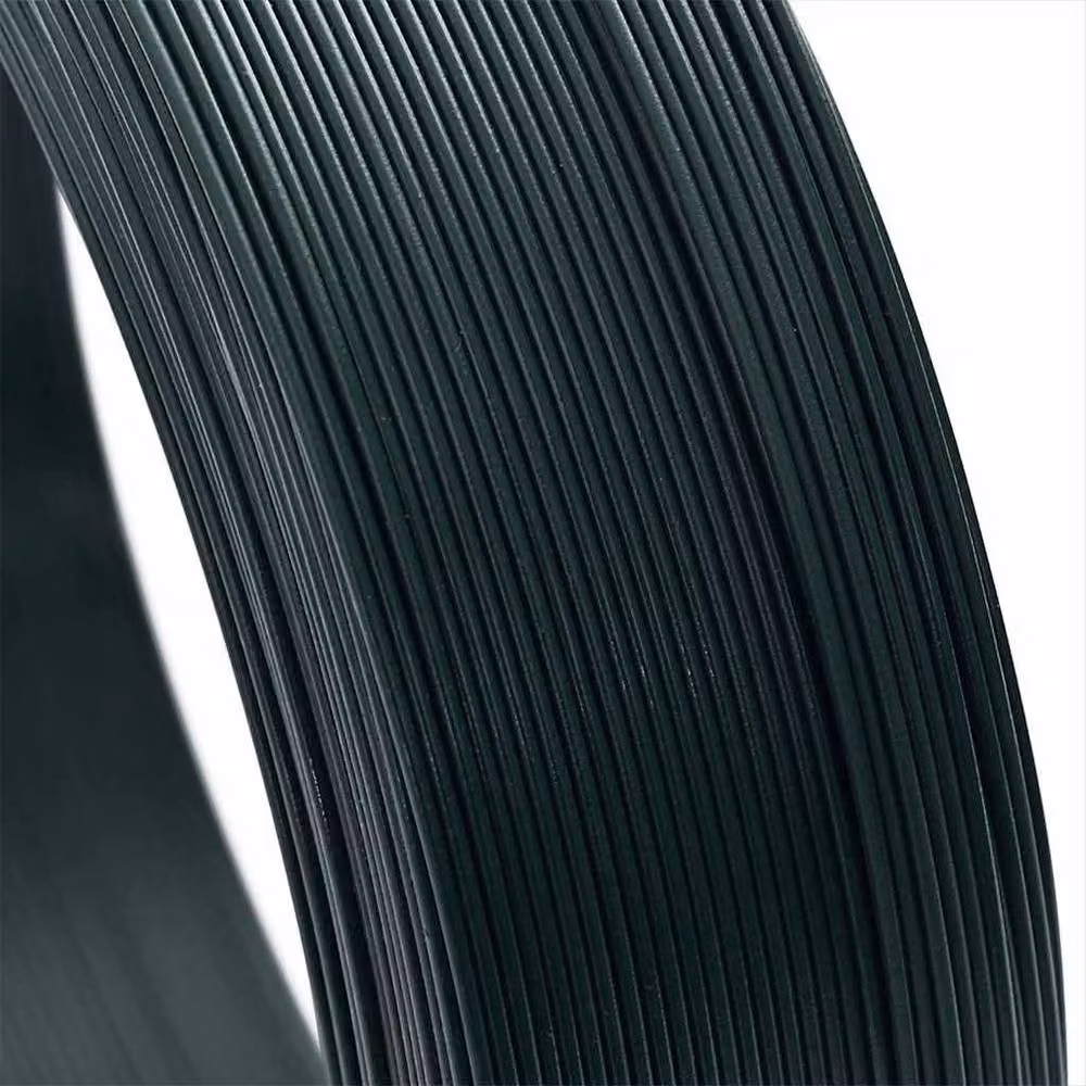 Berkfield Home Plastic Coated Steel Fence Binding Wire, Blackish Green, 250 m, 0.9/1.4 mm – 6