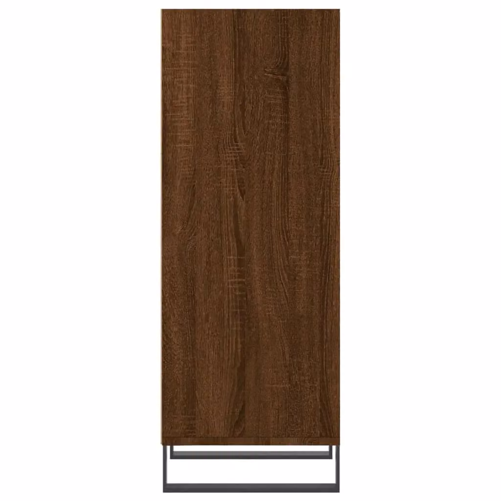 Berkfield Home Classic Sideboard in Brown Oak, W/D/H: 34.5 x 32.5 x 90 cm