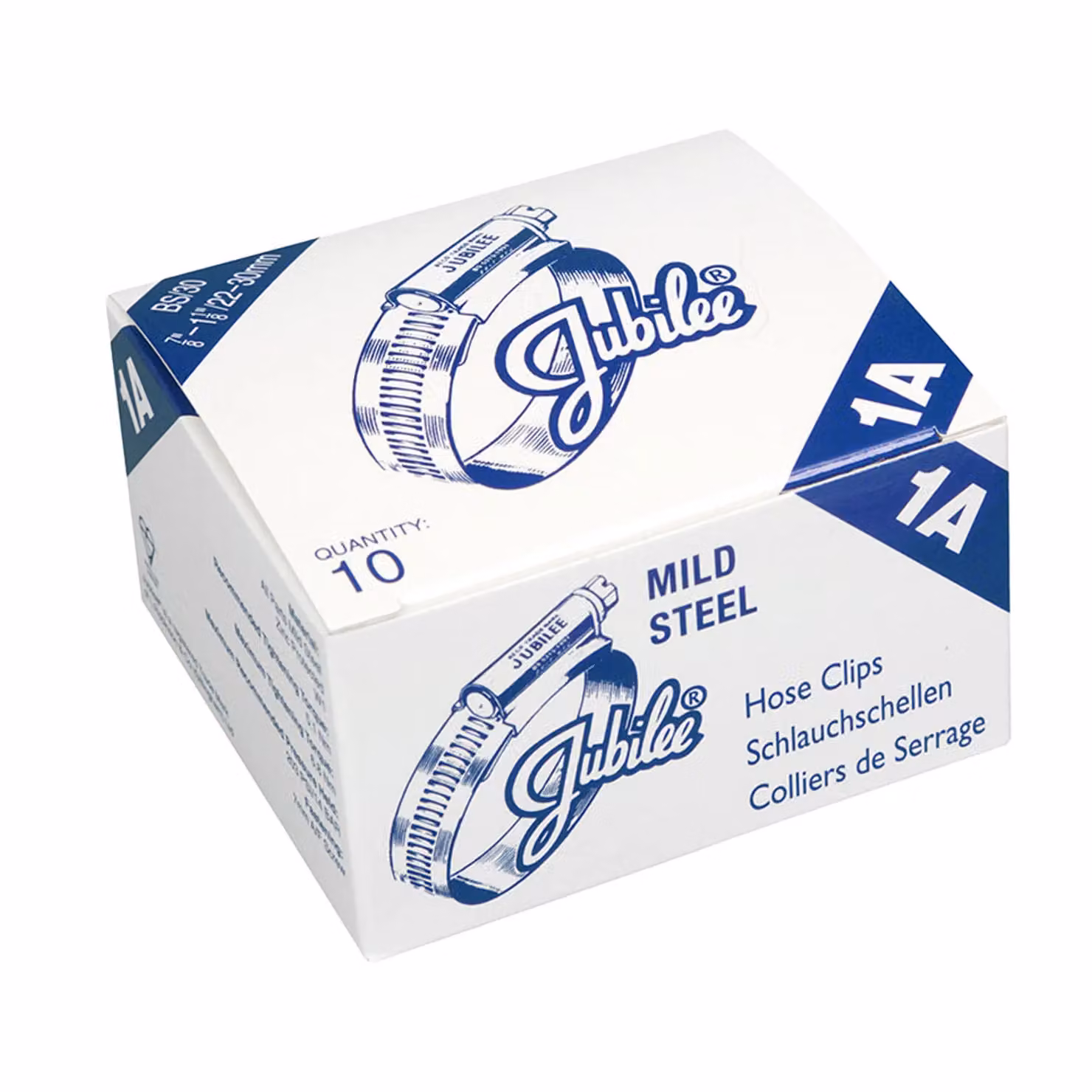 Jubilee Mild Steel Clips, 10 Pack – 2
