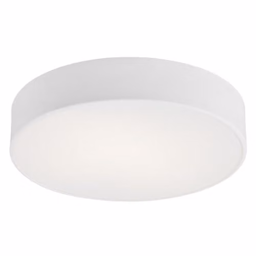 Netlighting Darling Modern 2-Light Flush Ceiling Light in White
