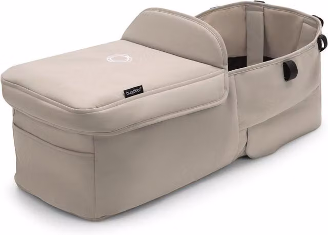 Bugaboo Donkey 5 Carrycot Fabric Complete in Desert Taupe Beige
