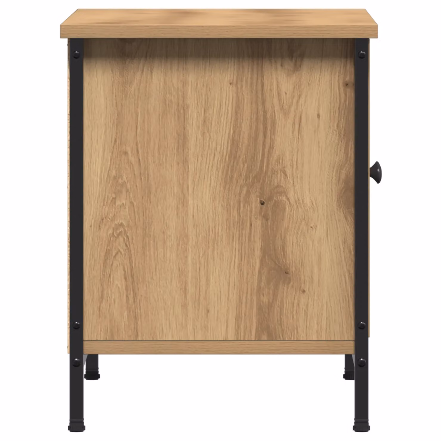 Berkfield Home Artisan Oak TV Stand in Brown, W/D/H: 60 x 35 x 45 cm – 3