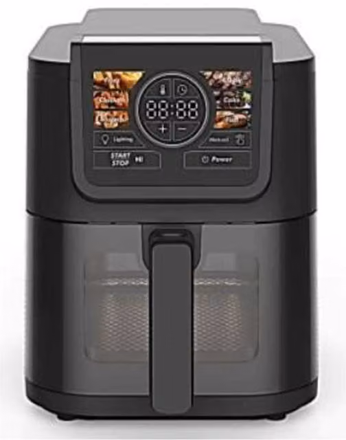 AirX 8L Single Basket Hot Air Fryer in Grey