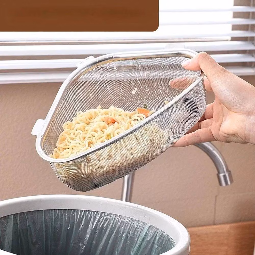 PAWNORA Stainless Steel Kitchen Sink Drain Basket in Silver – 2