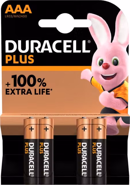 Duracell Plus Power AAA Batteries