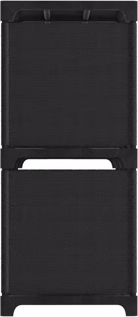Berkfield Home Modern 5-Cube Display Shelf, Black, W/D/H: 103 x 30 x 72.5 cm – 1