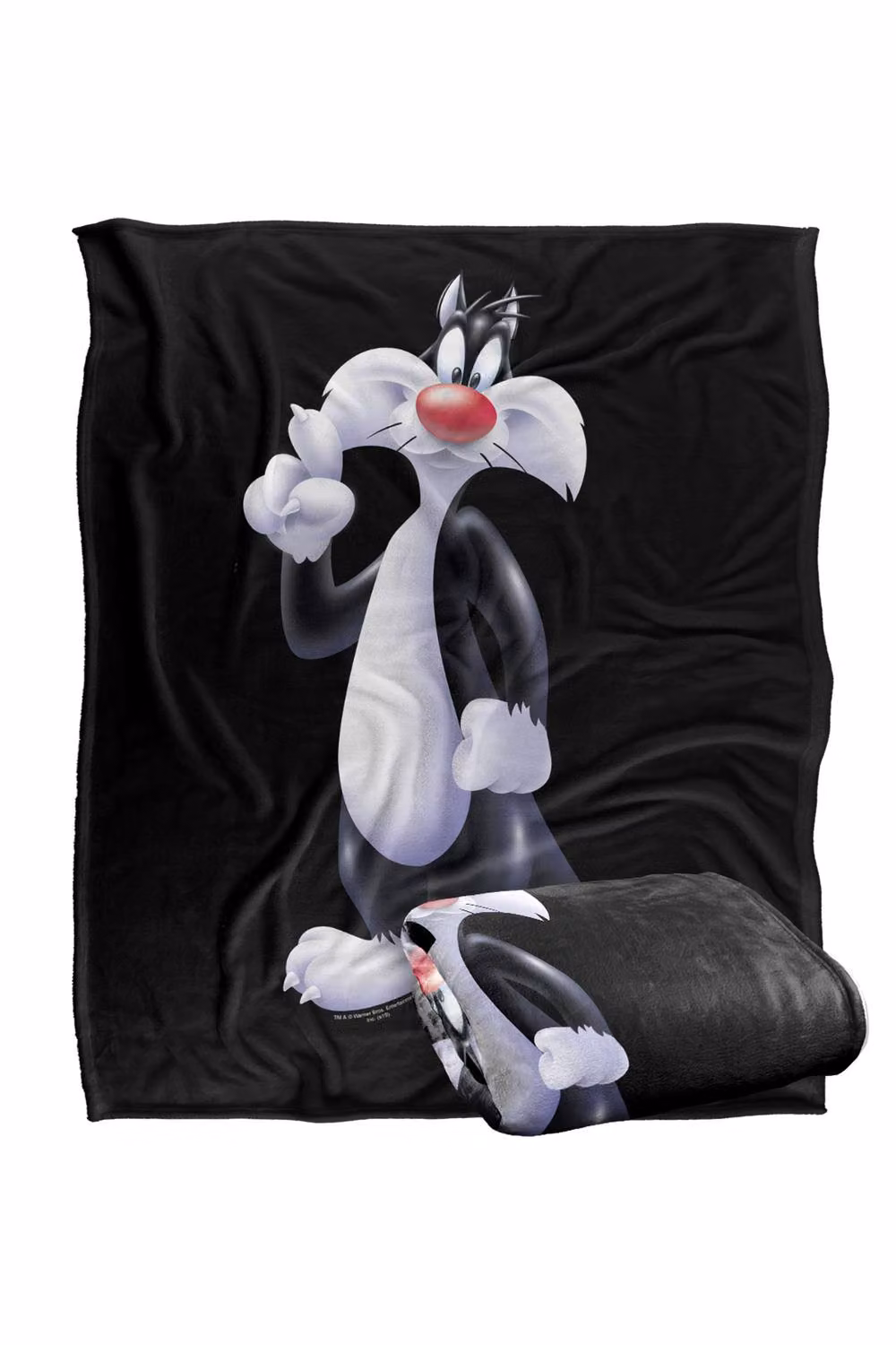 Warner Bros. Looney Tunes Sylvester Silky Touch Super Soft Fluffy Throw Blanket, Multicolour, Extra Large – 2