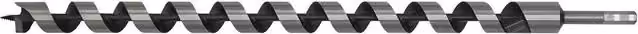 Loops Silver Hardened Auger Wood Drill Bit with Hexagonal Shank, Diameter: 28 mm, Length: 600 mm
