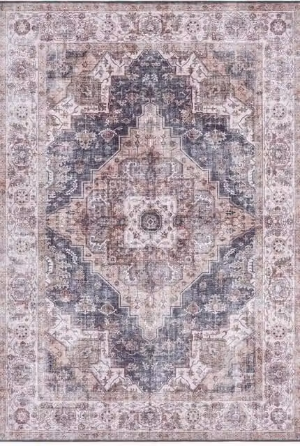 THE RUGS Palma Reversible Indoor Outdoor Geometric Rug in Grey, W: 160 cm, D: 230 cm