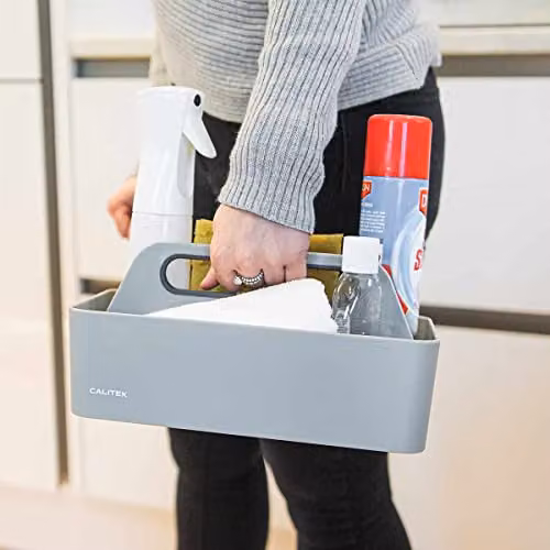 Calitek Cleaning Caddy Organiser with Gripped Handle in Grey – 2
