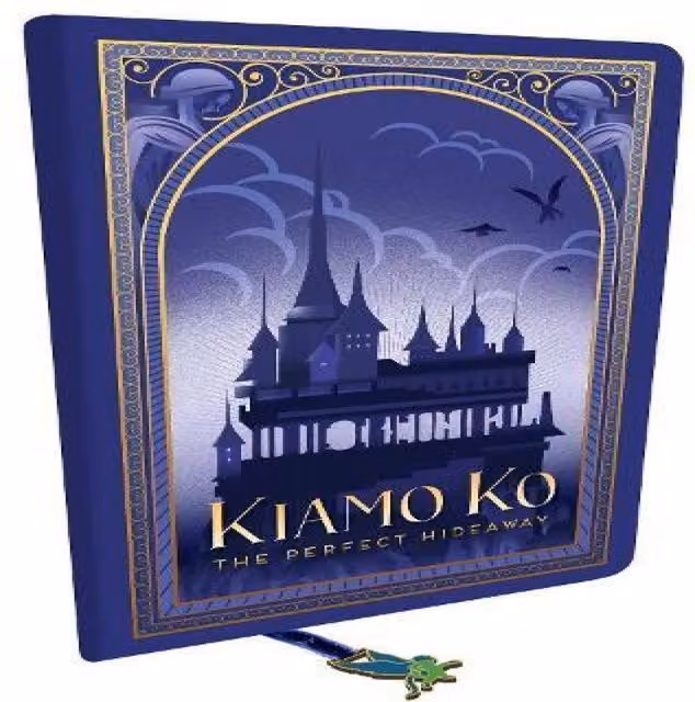 Insight Editions Wicked Kiamo Ko Journal Hardback Book with Ribbon Charm in Multicolour and Blue