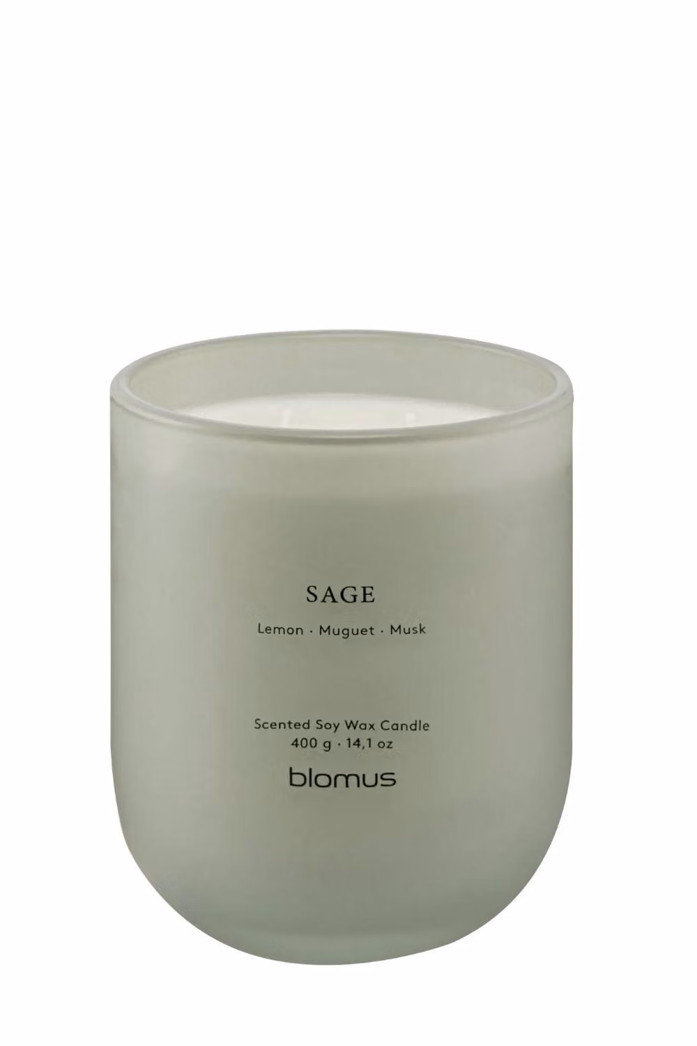 Blomus TUOKSU Sage Scented Soy Wax Candle in Green, Desert Sage Flavour – 2