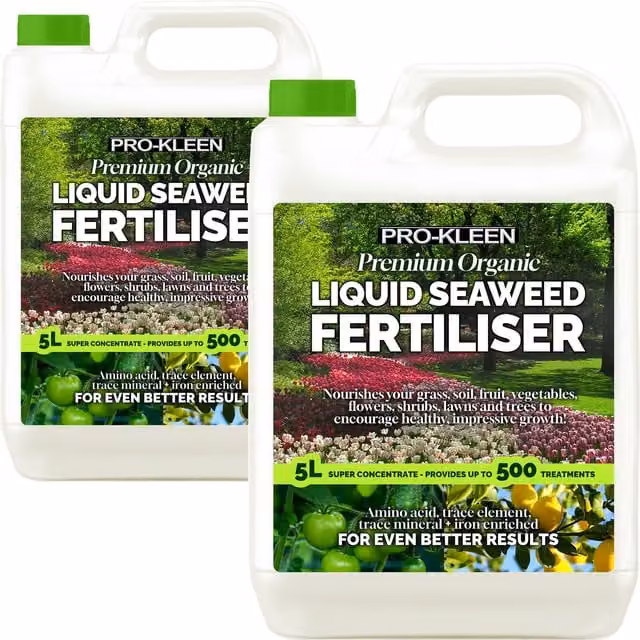 Pro-Kleens Liquid Seaweed Fertiliser Plant Tonic with Ascophyllum Seaweed Extract, 10 l
