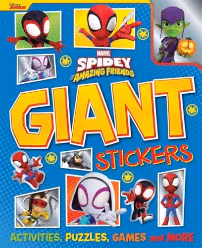 Marvel Spidey and his Amazing Friends Giant Stickers, Multicolour