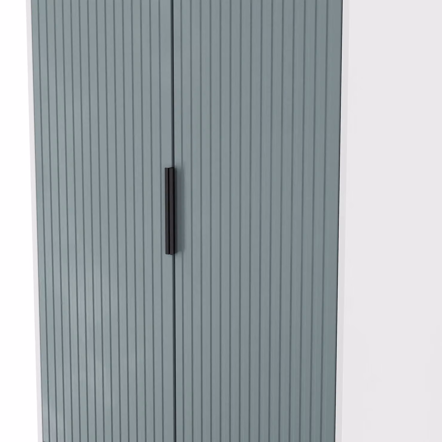 Ready Assembled 2 U Menai 2 Door 2 Drawer Wardrobe in Duck Egg Blue – 3