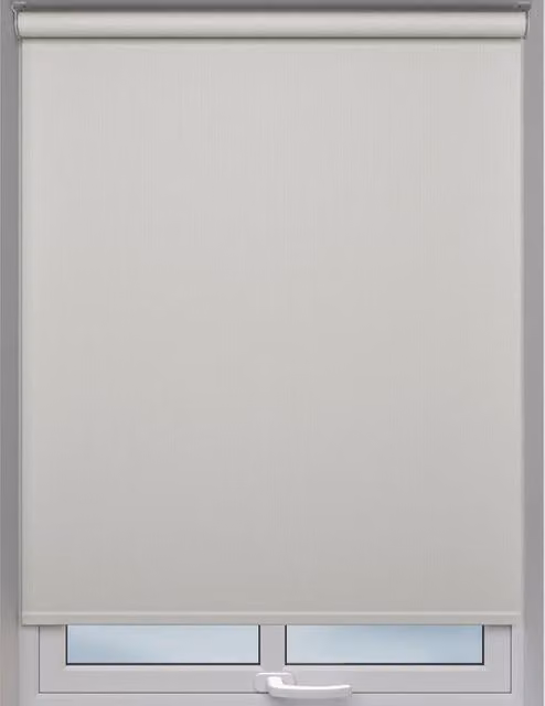 Terrys Sense Made to Measure Blackout Roller Blind in Grey Textile