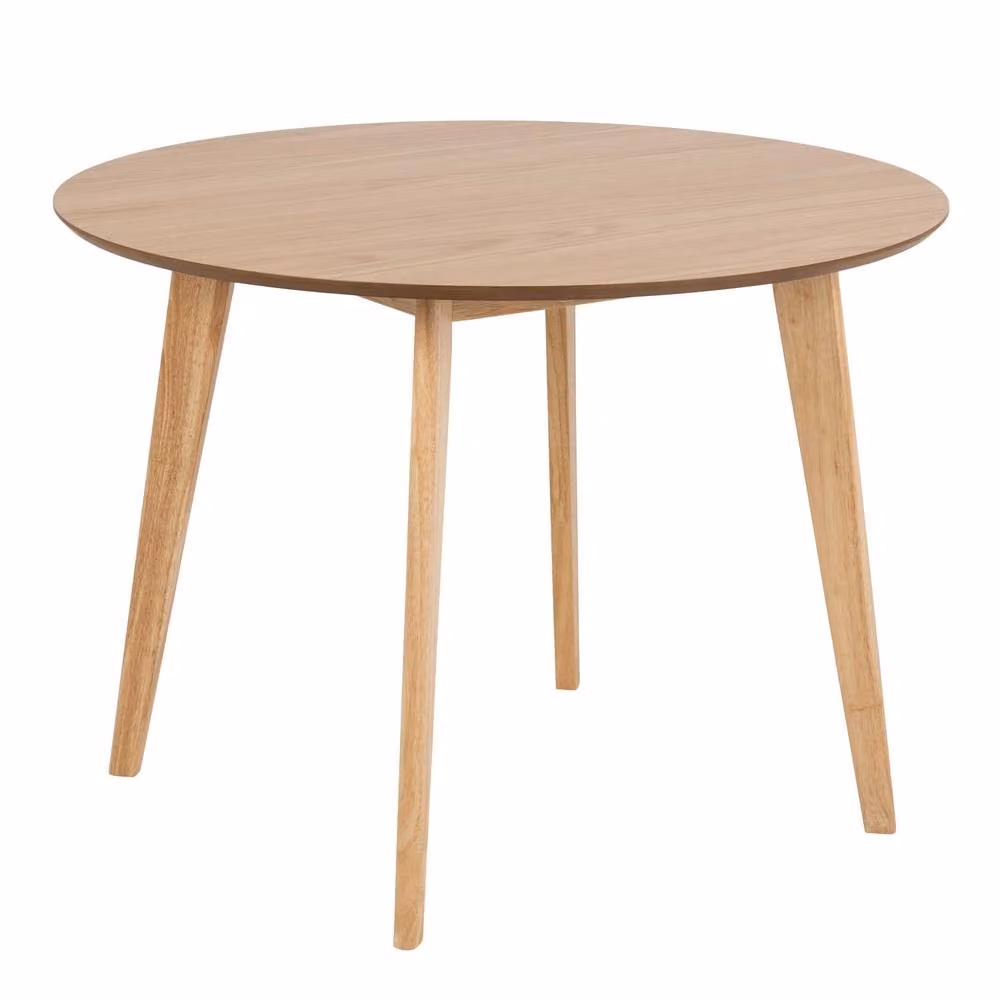 Wyld Haus Saffron Round Dining Table in Natural Oak – 2