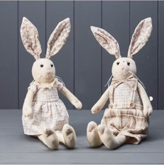 KDMD Animal Ornament in Beige and Multicolour, Height: 44 cm – 1