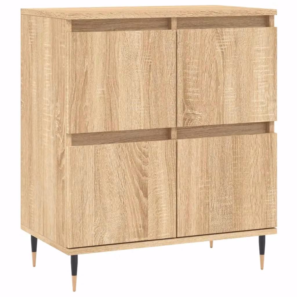 Berkfield Home Sonoma Oak Sideboard in Brown, W/D/H: 60 x 35 x 70 cm – 2