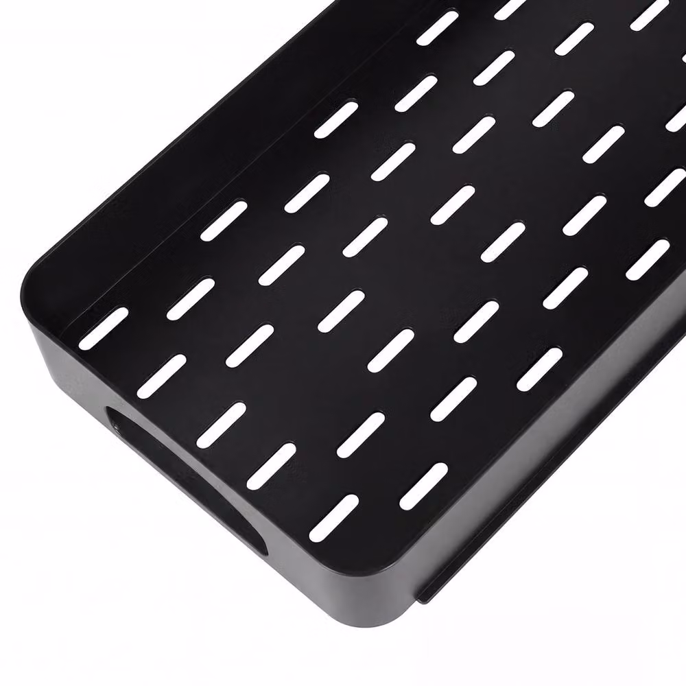 Toque Black Under Sink Kitchen Sliding Pull Out Drawer Organiser, 2 Pack – 5