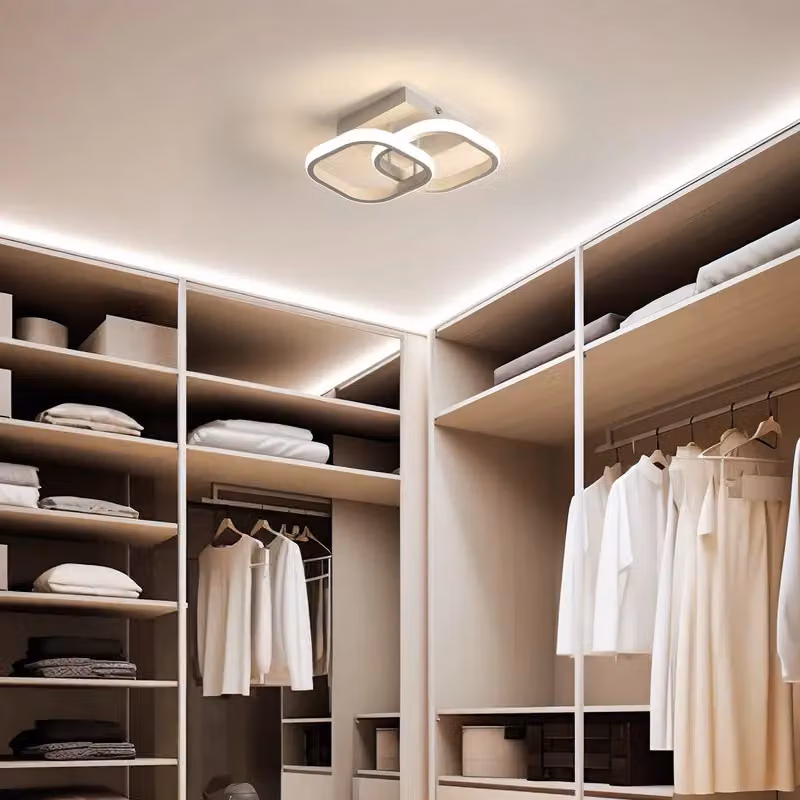 COMELY Modern Square LED Ceiling Light, 22W, White, 4500K – 3