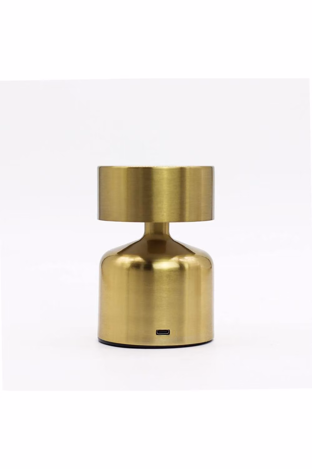 KDMD Flat Mushroom Bronze Touch Lamp - Rechargeable USB-C Dimmable LED Tabletop Light – 2