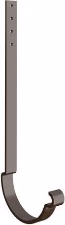 Lindab Brown Galvanised Steel Half Round Gutter Rafter Bracket 350mm