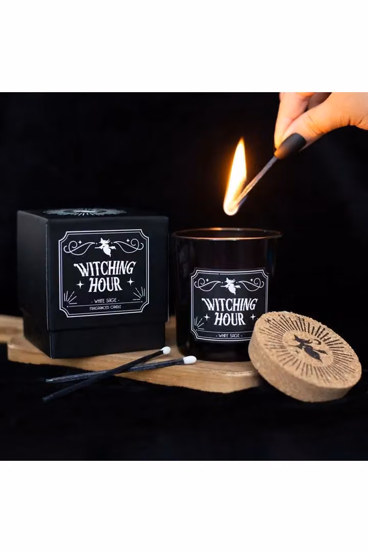 KDMD Witching Hour White Sage Candle in Black – 3
